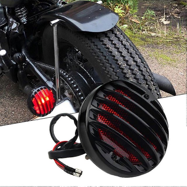 Universal 12V Motorcycle Tail Light Motorbike Modified Rear Tail Signal Lamp Brake Stop Red Indicator