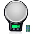 thumbnail image 1 of Báscula de Cocina 5Kg/ 0.1g[Actualización], Báscula Electrónica para Alimentos de Alta Precisión, Plataforma de Acero Inoxidable con Multifunción para Pesaje, Pantalla LCD, Precisión de Hasta 0.1g, 1 of 8