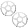 thumbnail image 1 of SEWACC 2pcs Stove Accessories Silver Stove Trivet Galvanized Plate Support Stand for Kitchen Use, 1 of 8