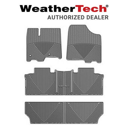 WeatherTech All Weather Floor Mats Fits 2013-19 Toyota Sienna - (Weathertech Floor Mats Best Price Canada)