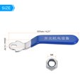 thumbnail image 2 of Unique Bargains Lever Handle Iron Chrome Plated Replacement 180 Degree for Ball Valve 2Pcs, 2 of 5