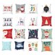 thumbnail image 4 of Wosthever 1 funda de almohada, decoración navideña para el hogar, Reno, Papá Noel, funda de cojín de árbol, adorno navideño, regalo de Navidad 2020, Decoración del hogar #1 Wosthever HA000414-01B, 4 of 6