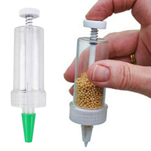 Mini Sowing Seed Dispenser Sower Seed Spreader Garden Planter Hand Seeder Tool Seed Manual Planter Garden Sower Planter
