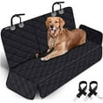 thumbnail image 1 of Dog Car Seat Covers Pet Seat Cover, Waterproof Nonslip Bench Rear Seat Cover Compatible for Middle Seat Belt Fits Most Cars, Trucks and SUVs MPVs, Bucket &amp; Bench Available, 1 of 7
