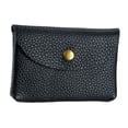 thumbnail image 1 of GOOHOCHY Tarjetero de cuero para tarjetas de crédito, minibolsa de almacenamiento, monedero portátil, 1 of 8