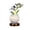 #103Blue, variant on Simulated Phalaenopsis Orchid Table Lamp for Home Decor Bedroom, Silk Flower Night Light with LED Warm Glow, Battery Operated Artificial Orchid Lamp Gift