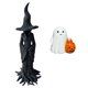 thumbnail image 4 of Figura de bruja,Figuras de decoración de Halloween Bruja Fantasma,Estantería de estatuas decorativas de escritorio,Colección de estatuas,regalos de Halloween,arte y artesanía,Adornos de, 4 of 8