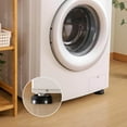 thumbnail image 4 of pitrice 4Pcs Anti Vibration Pads Bed Risers Prevent Walking for Bed Chair Cabinet, 4 of 9