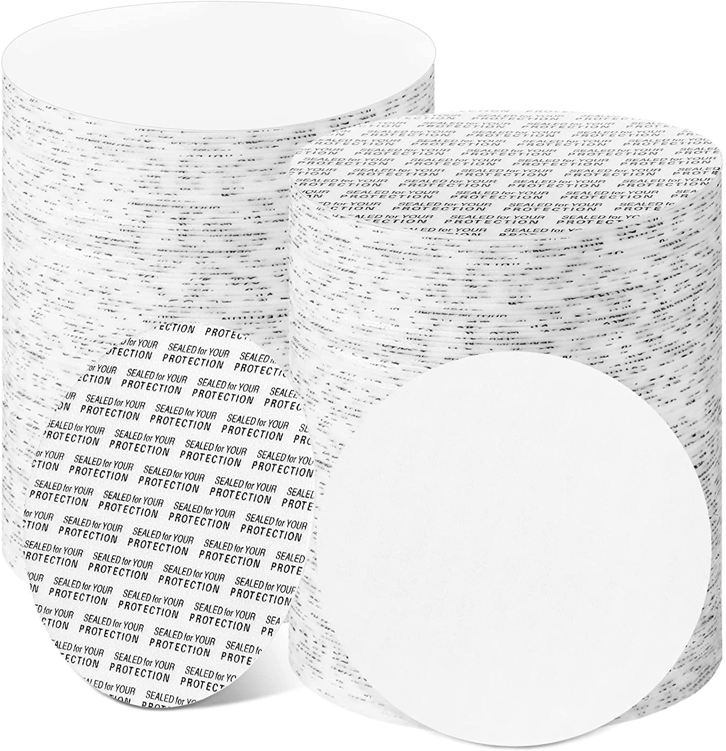 70 mm Foam Lid Liner Pressure Sensitive Seal Round Jar Sealer Bottle