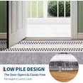 thumbnail image 6 of Checkered Area Rug 8x10, No Slip Washable Rug, Modern Bedroom Rug Under Bed Ultra Carpet, Low-Pile Rugs for Living Room Bedroom Dining Room, Grey, 6 of 7