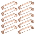 thumbnail image 5 of Miangastore 10Pcs Bar Pins Brooch Lock Brooch Pin Backs Safety Clasps for Brooch Making, 5 of 5