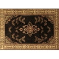 thumbnail image 1 of Ahgly Company Indoor Rectangle Medallion Brown Traditional Area Rugs, 6' x 9', 1 of 4