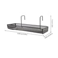 thumbnail image 2 of ETHZZLE 2Pcs Hanging Flower Pots Holder Iron for Balcony and Home Office Storage Solutions, 2 of 7