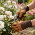 thumbnail image 6 of Gardening Gloves Thickened Latex Coated Thorn-Proof Working Glove Wear-Resistant Work Mitts for Digging Planting Weeding (Mustard Yellow), 6 of 10
