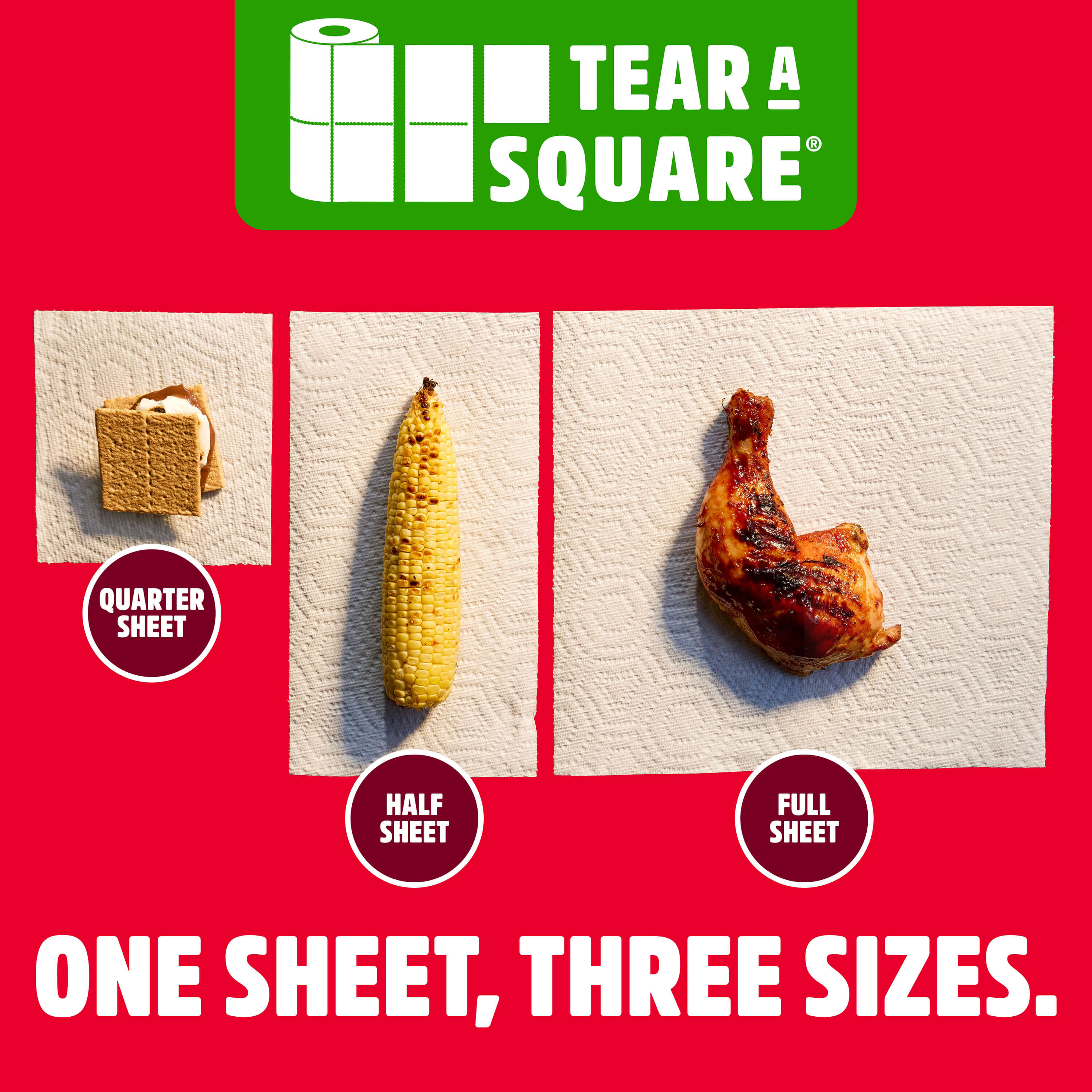 Brawny Tear-A-Square Paper Towels, 6 Double Rolls photo 8