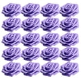 thumbnail image 2 of jifeng 100 Pack Artificial Rose Flower Head Wedding Decor Craft Party Favor, 2 of 9