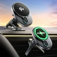 thumbnail image 1 of Cargador de coche HURMAI para Qi2 MagSafe iPhone Air/17/16/15/14/13/12 de 15 W, 1 of 9