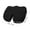 Black Velvet, variant on Comfortable breathable seat cushion, U-shaped design wave sponge massage cushion can relieve buttock pressure/coccyx pain