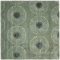 thumbnail image 6 of SAFAVIEH Soho Adeline Floral Wool Area Rug, Grey/Ivory, 6' x 6' Round, 6 of 9