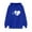 Blue-vestidos de otoño para mujer 2025, variant on Aboser Plus Size Hoodies for Women Pullover Graphic Long Sleeve Workout Tops Casual Drawstring Hooded Blouses Oversized Sweatshirts