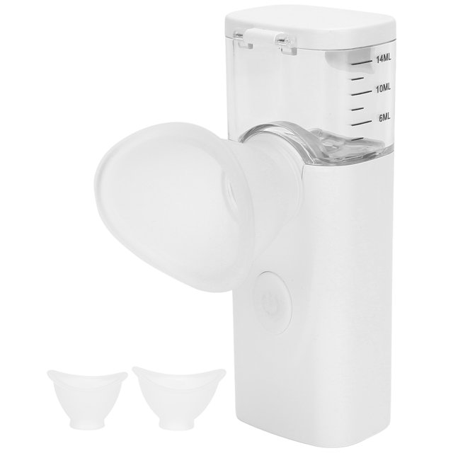 Eye Moisturizing Machine, Soothing Eye Care Sprayer, Facial Skin 5V For Dual Use USB Charging 15Ml Blanc