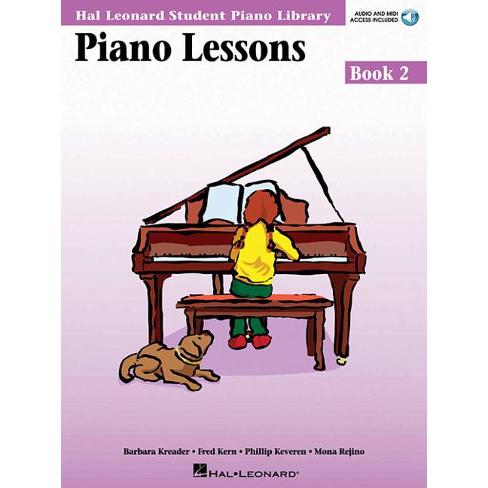 Piano Lessons Book 2 Audio and MIDI Access Included Hal Leonard