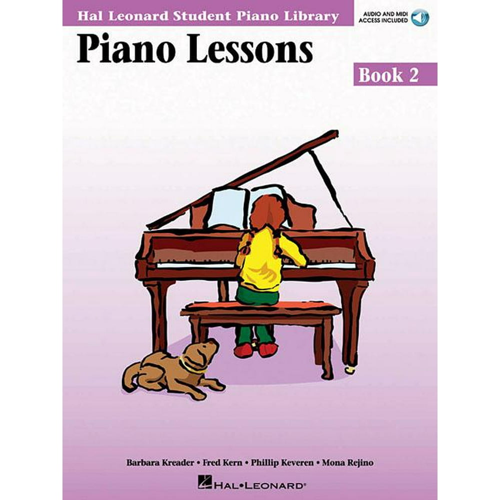 Piano Lessons Book 2 - Audio and MIDI Access Included : Hal Leonard