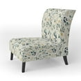 thumbnail image 3 of Designart "Minimalist Botanicals III" Upholstered Botanical Accent Chair and Bohemian & Eclectic Arm Chair - Multiple Color & Pattern, 3 of 7