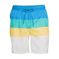 thumbnail image 5 of No Boundaries Men's & Big Men's 7" Printed Swim Trunks, 5 of 5