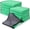 Green, variant on 12 Pcs Microfiber Towels for Cars, 800 GSM Plush Drying Cleaning Cloth Bulk, 16 x 16 Inch Thick Absorbent Wash Detailing Towels for Car Polishing, House, Kitchen Cleaning(Yellow and Gray)