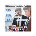 thumbnail image 4 of AI Translation Smart Glasses With Chat GPT For Men And Women, Bluetooth Sunglasses With Translator 164 Languages , Music Playback & Hands-Free Calls, UV & Blue Light Protection, 4 of 20