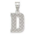 thumbnail image 4 of 925 Sterling Silver Initial D Charm Pendant, 4 of 6