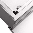 thumbnail image 2 of UBesGoo Stainless Steel Wall Mounted Lockable Mailbox Post Letter Box Newspaper Holder, 2 of 7