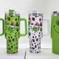 thumbnail image 3 of 40OZ Vaso Térmico de Acero Inoxidable, Stanley The Grinch , Taza Termica Frio y Caliente para Cafe con Tapa y Popote, Termo Infusor de Vacío Doble para Hombre, Mujer, Regalo Con mango, 3 of 8