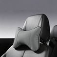 thumbnail image 5 of DAMAI Car Headrest Pillow, Soft Breathable Auto Car Seat Neck Rest Pad with Dog Bone Shape & Leather Design, Comfortable Head Neck Support Cushion for Traveling Car Home Office Chair, 5 of 6