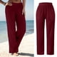 thumbnail image 1 of WILLBEST Pantalones Casuales de Mujer para Actividades Diarias En Casa y al Aire Libre, con Cintura Elástica y Prácticos Bolsillos Laterales. Chica, 1 of 5