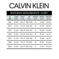 thumbnail image 2 of Calvin Klein Boys' Big Long Sleeve Sateen Dress Shirt, White, 8, 2 of 3