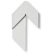 GROZ 3-inch Center Square | Made of Hard Spring Steel | Accurately Find The Center of Round and Cylinder Bars and Stocks | for Machinists and Tool Makers | Professional Grade (03522)