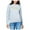 Gray, variant on Kid Dangerous Womens Dear Santa Sweatshirt, Grey, Juniors, Large