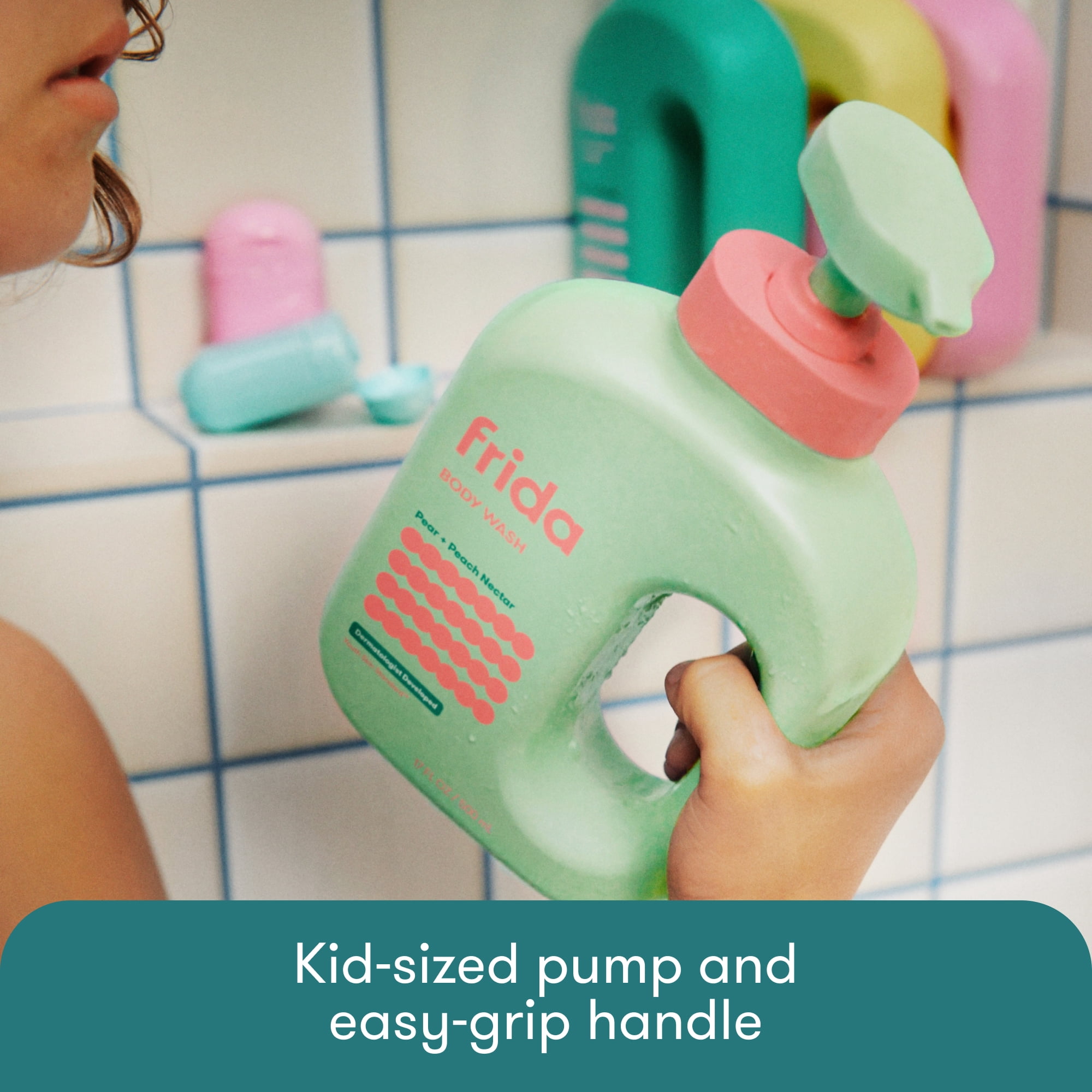 Frida for Kids Body Wash for Kids, Sensitive Skin Body Wash, 17 Fluid Ounce