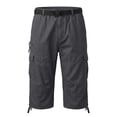 thumbnail image 3 of SDNall Athletic Shorts for Men with Multiple Pockets and Button Zipper Closure, Suitable for Gym, Workouts, Running, and Outdoor Casual Wear, 3 of 7