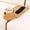 Natural Bamboo A, variant on Bamboo Sofa Arm Tray with 360-degree Cup Holder, Couch TV Tray for Snacks and Drinks, 33x16.5cm