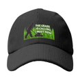 Cut Mower Grasses Mowing Lawn Corduroy Baseball Cap Classic Adjustable Sport Dad Hat Trucker
