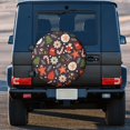 thumbnail image 3 of Kdxio Winter Holiday Christmas for Tire Cover Wheel Protectors Tyre Covers Weatherproof Wheel Covers Universal Fit for Trailer Rv SUV Truck Camper Travel Trailers 14 inch, 3 of 8