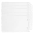 thumbnail image 1 of 5pcs transparente insignia de insignia transparente soporte de insignia de placa de manga de la manga del insignia, 1 of 6