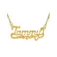 thumbnail image 2 of Jay Aimee Designs Personalized Diamond Cut Nameplate Necklace, 2 of 2