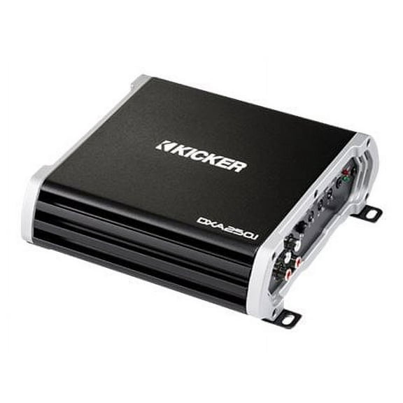 Kicker 43DXA2501 Full-Spec Complete Power Kits Vehicle Audio Amplifier, Black, 2.4 inches