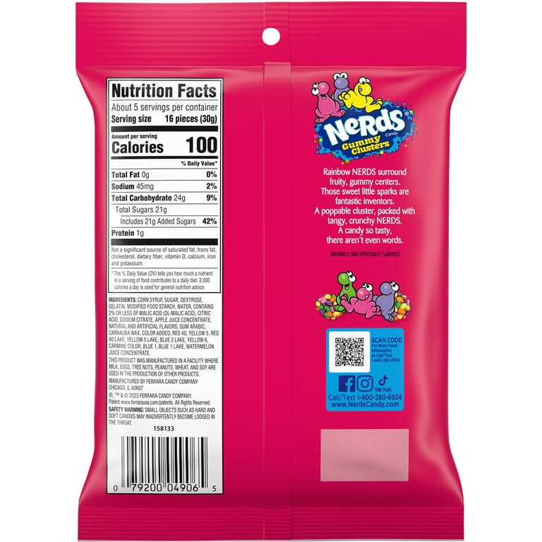 Nerds Gummy Clusters Family Size - 18.5oz : Target