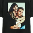 thumbnail image 2 of Beverly Hills 90210 Brenda & Dylan Studio Screenshot Adult Black Crew Neck Short Sleeve T-shirt
-4XL, 2 of 3