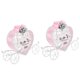 thumbnail image 2 of Party Favor Candy Case Heart Shape Carriage for Wedding 2Pcs Tinplate Boxes, 2 of 4